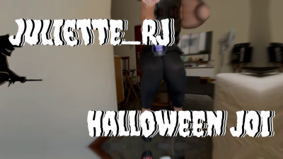 Juliette_Rj On A Halloween Creepy JOI Including Cum Countdown For Mobile Devices Users JOI Foot Fetish Cum Countdown Red Long Toenails