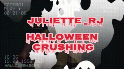 Juliette-Rj Crushing Plastic Fingers On Halloween! Crush Objects Crush Toys High Heels Barefoot