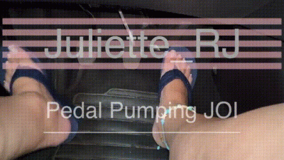 Juliette_Rj Pedal Pumping Sexy JOI On French Tip Nails And Flip Flop Wedges For Mobile Devices Users Pedal Pumping JOI BBW Legs Dirty Language Revvig Cum Countdown Pump Hard JOI French Tip Pedicure