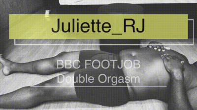 Juliette_Rj Footjob On A Delicious BBC Double Cum Footjob Foot Fetish BBC Fetish BBC Black Nails Cum Shot Black Spandex Converse All Star