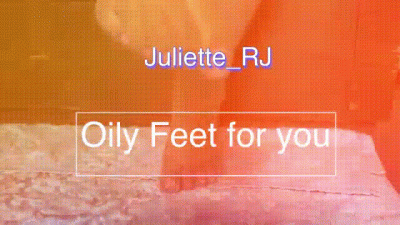 Juliette_Rj On A Seductive Oily Feet JOI Teasing Clip III Oily Feet Feet Teasing Foo Fetish Feet Massage Seduction JOI Oily Feet JOI Cum Countdown