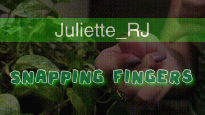 Juliette_Rj Snapping Her Beautiful Fingers For You Snapping Fingers Hands Fetish BBW Goddess Hands Foot Fetish Wiggling Fingers