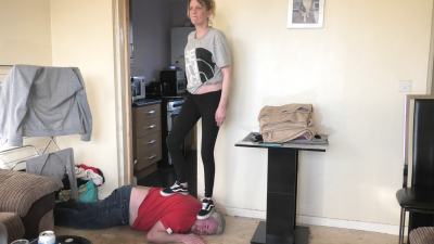 Head Stood On & Back Stomped With Vans Sneakers