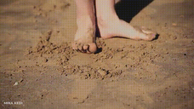 Dirty Feet In The Sand