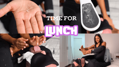 Goddess Enola - Toenails And Foot Dust - I Use My Slave Like A ...