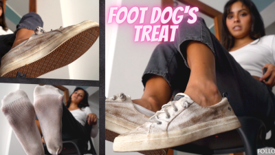 Foot Dog's Treat!- Enola