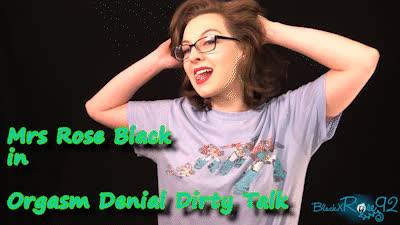 Orgasm Denial Dirty Talk
