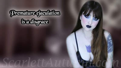 Premature Ejaculation Is A Disgrace