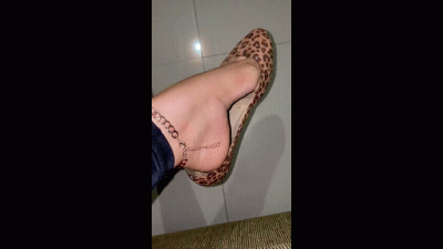 Walking And Dangling On My Stinky Flats POV