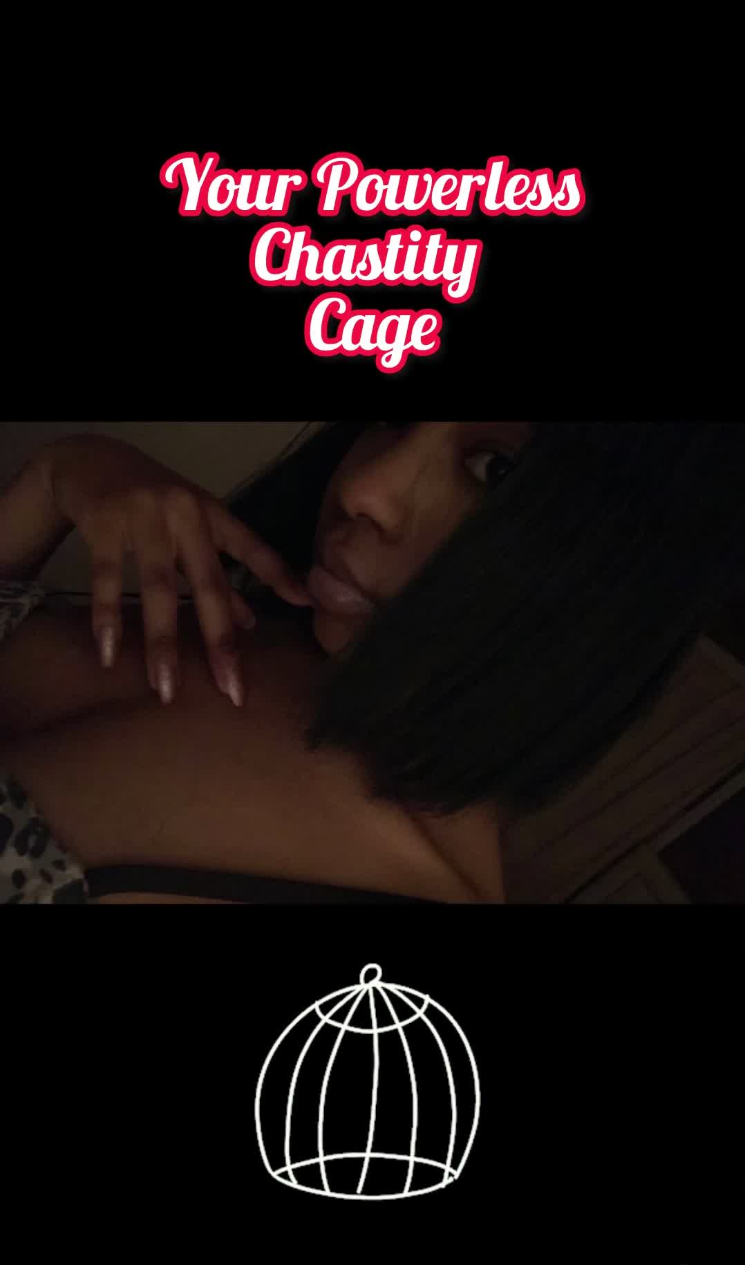 I Hold The Key To Your Chastity Cage & Tell When You When To Cum!