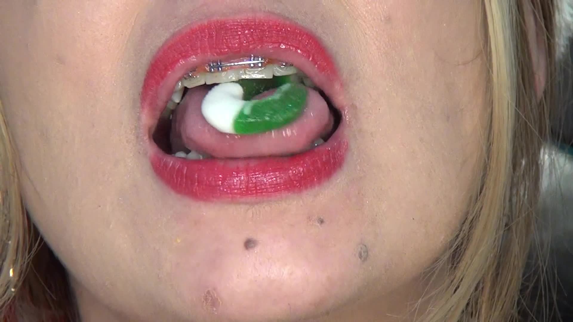 Swallowing Christmas Canes Without Hands