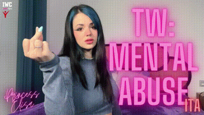 Tw:Mental Abuse Ita