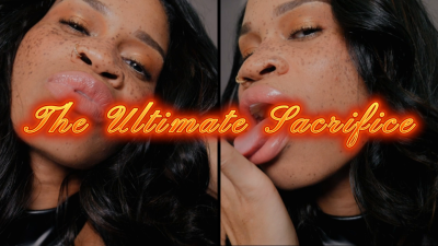 The Ultimate Sacrifice- Ebony Femdom Goddess Rosie Reed Cum Eating Instruction Homewrecking Mesmerize Face Fetish POV Wife Humiliation