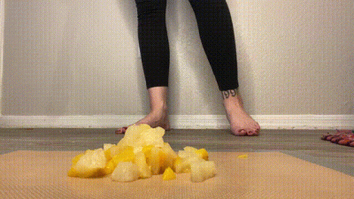 Stepping On Fruit