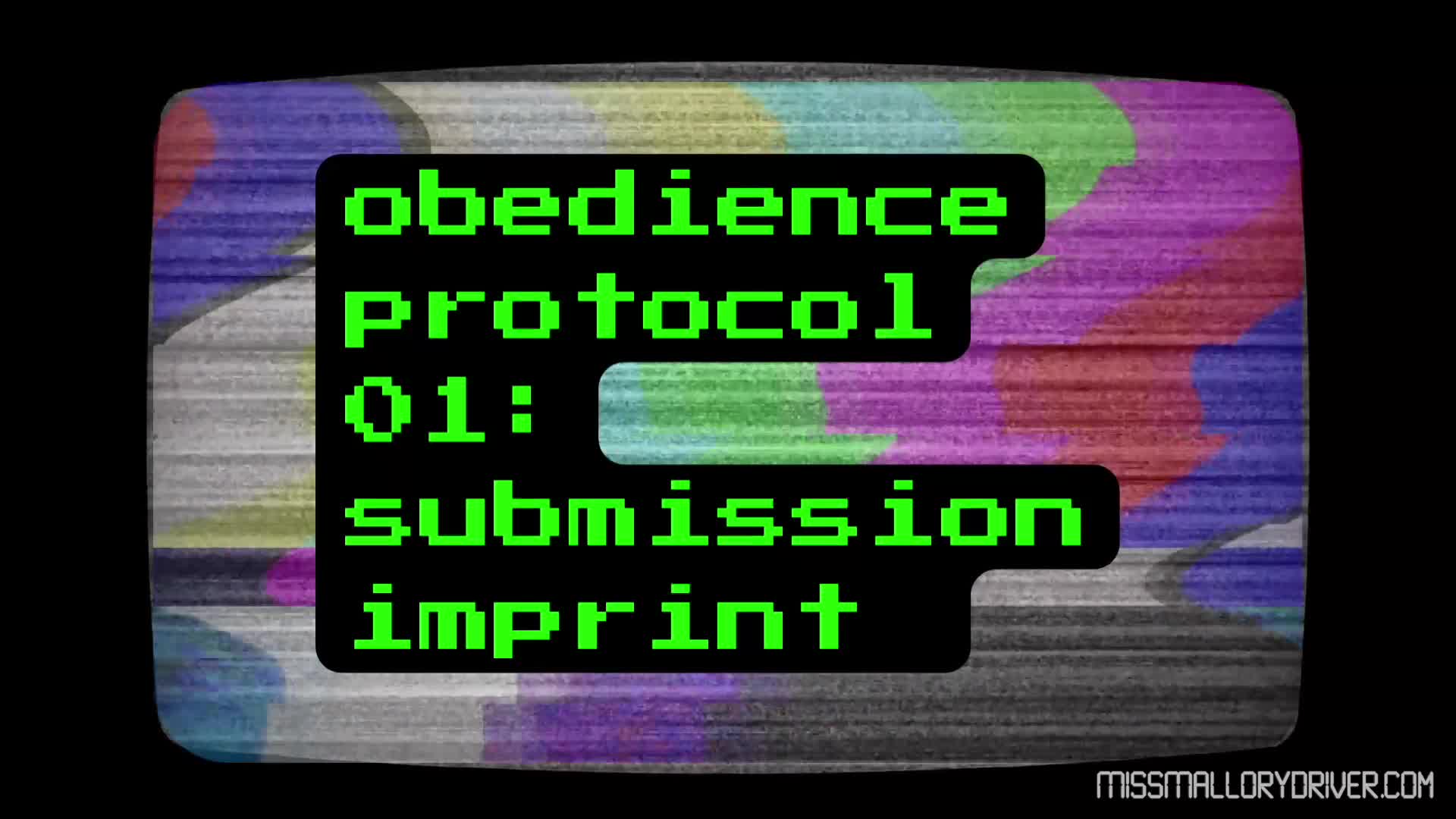 Obedience Protocol 01: Submission Imprint