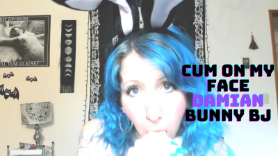 Cum On My Face Bunny BJ Custom Damian