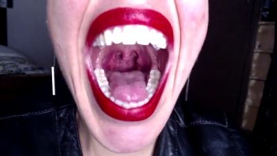 Smashing An Apple Inside My Mouth ASMR