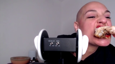 ASMR Eating Chicken Listen To My Mouth