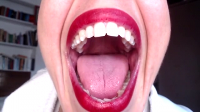 Uvula Movements Gag Burp JOI