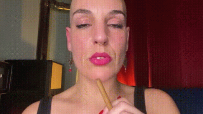 Smoking My Cigar While Moaning