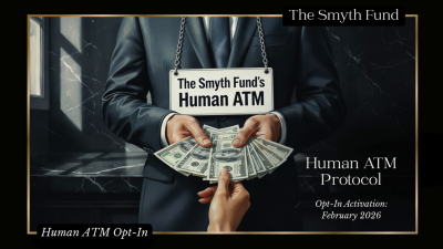 Human ATM Protocol- Opt-In Activation: February 2026 { Become Ms Smyth's Human ATM Or Human Wallet }