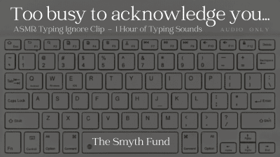 ASMR Typing Ignore Clip - 1 Hour Of Typing Sounds