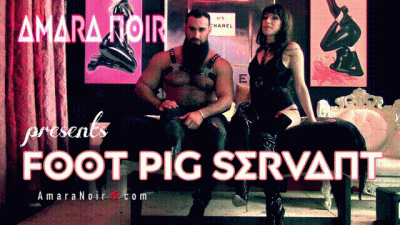 Foot Pig Servant