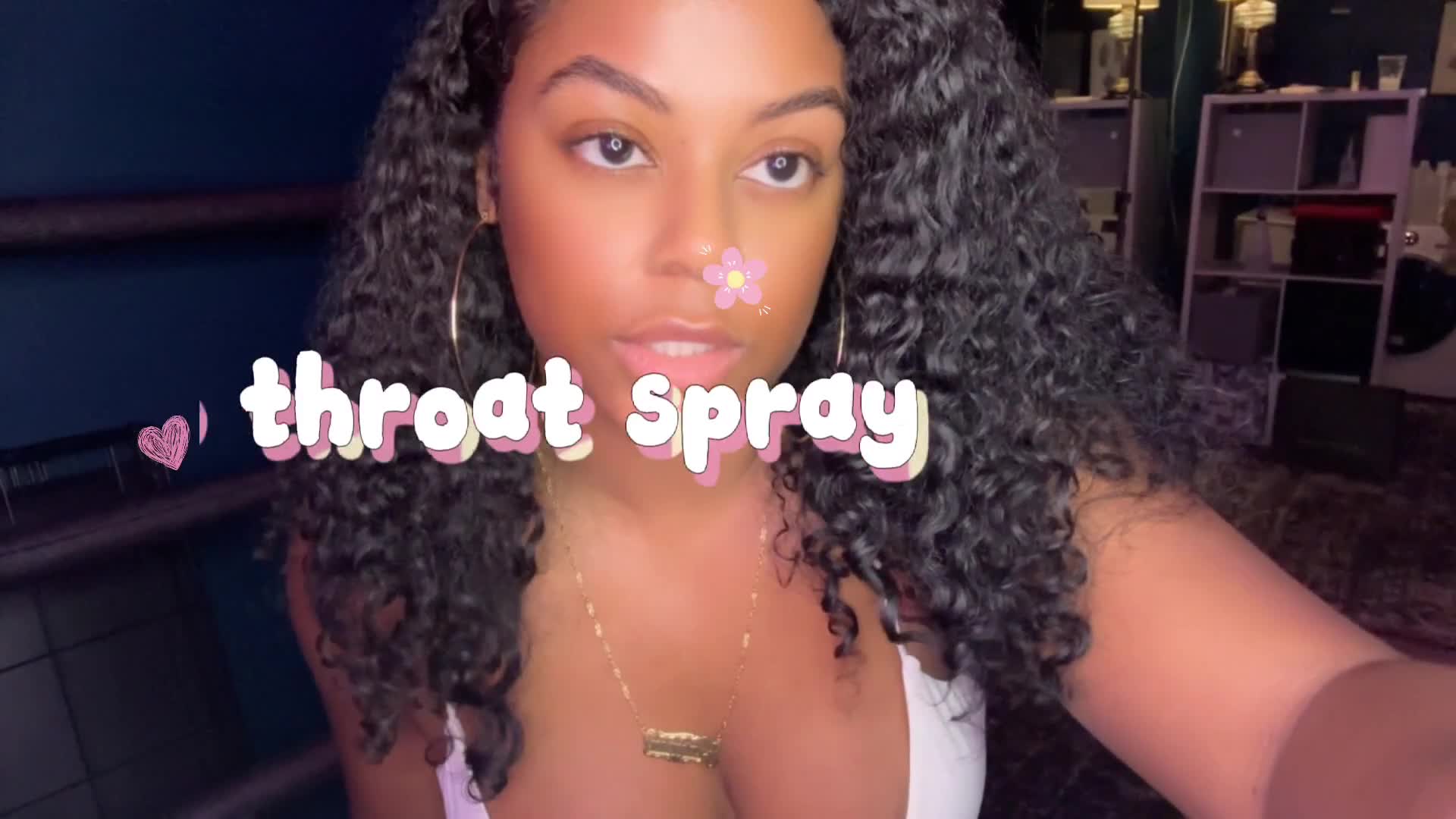 Throat Spray Helped Me Fuck That Throat
