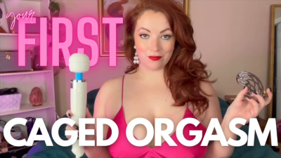 Your First Caged Orgasm