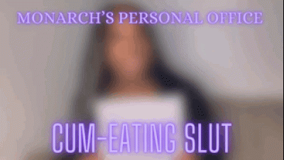 Becoming My Personal Office Cum-Eating Slut