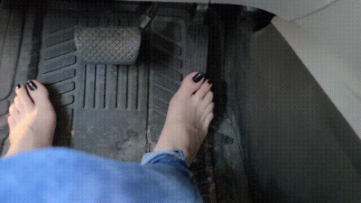 Veiny Barefoot Cruise To Drive You Wild!