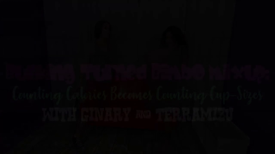 Bulking Turned Bimbo Mixup: Counting Calories Becomes Counting Cup-Sizes- Ginary & Terramizu