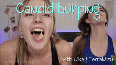 Candid Burping Vika & Terramizu