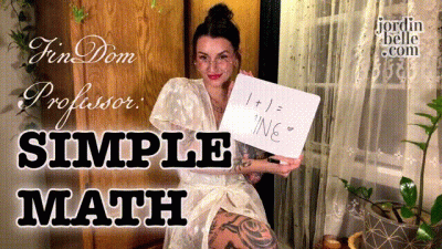 Findom Professor: Simple Math