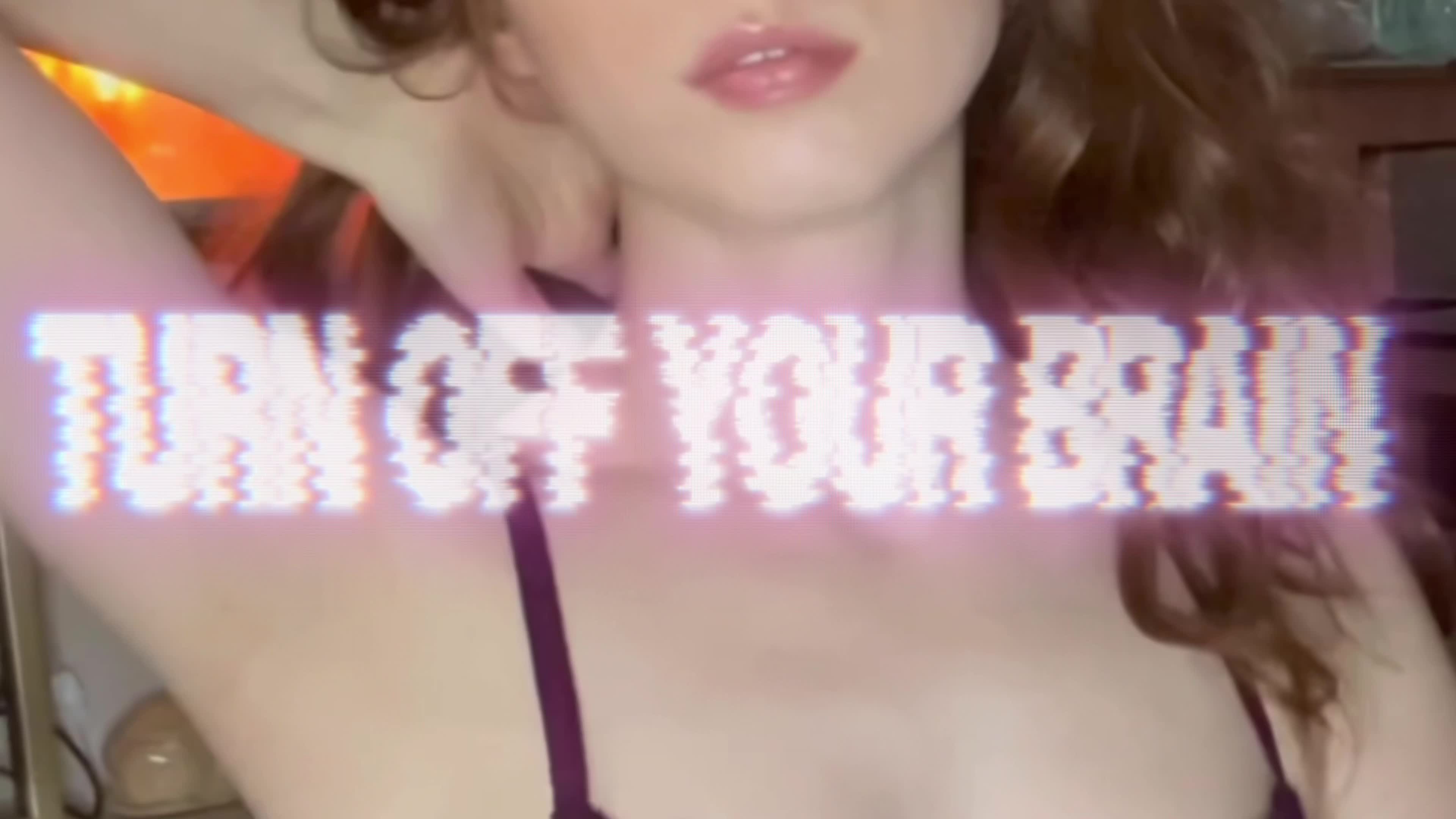 Turn Your Brain Off Gooning Body Worship