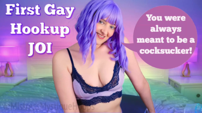 First Gay Hookup JOI- Encouraged Bi Jerk Off Instruction