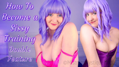 How To Become A Sissy Training Double Feature- Feminization Sissification