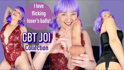 Cbt JOI Collection Femdom Jerk Off Instruction And Ballbusting