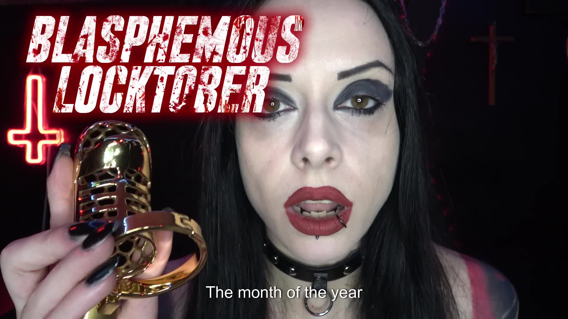 Mistress Nyx- Blasphemous Locktober (Eng Sub)