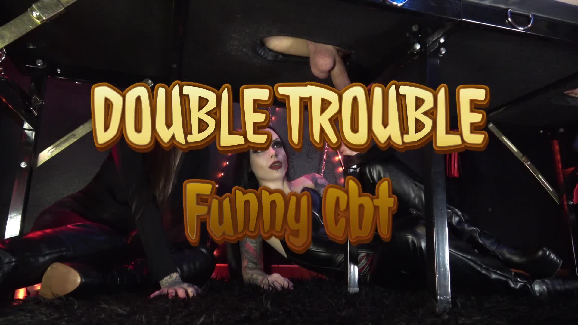 Mistress Nyx- Double Trouble Funny Cbt