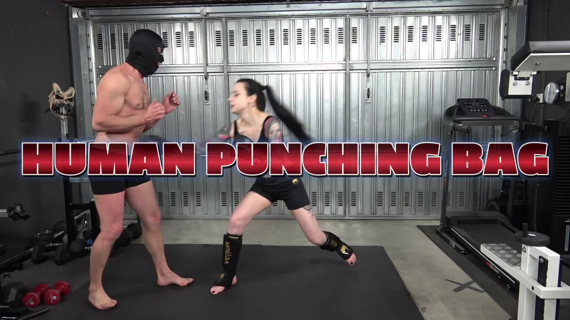 Mistress Nyx- Human Punching Bag