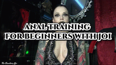 Mistress Nyx Anal Training For Beginners With JOI