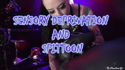 Mistress Nyx Sensory Deprivation And Spittoon