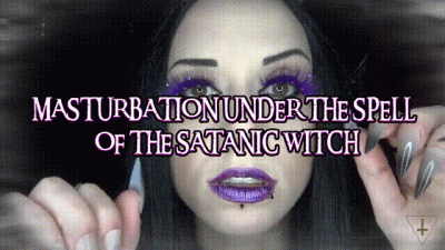 Masturbation Under The Spell Of The Satanic Witch