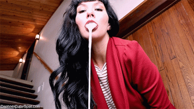 Sneeze Tease With Spit Eating Instructions