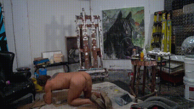 Naked Silo Studio Masking Tape Erect Pre-Cum