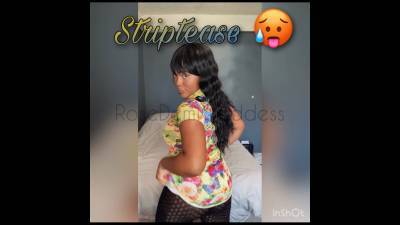 Yellow Sundress Striptease