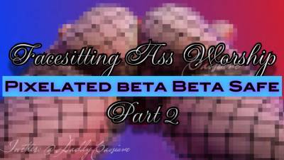 Pixelated Facesitting Ass Worship Rip-Off (Part 1)
