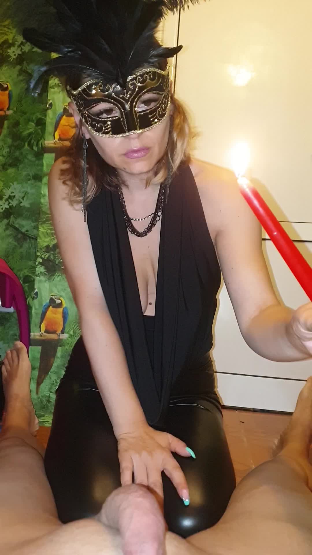 Hot Wax!Bdsm Session!