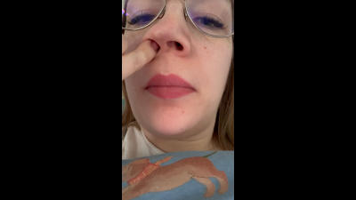 Nose Picking Fetish